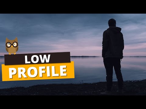 Vídeo: Low profile: significado e uso no dia a dia