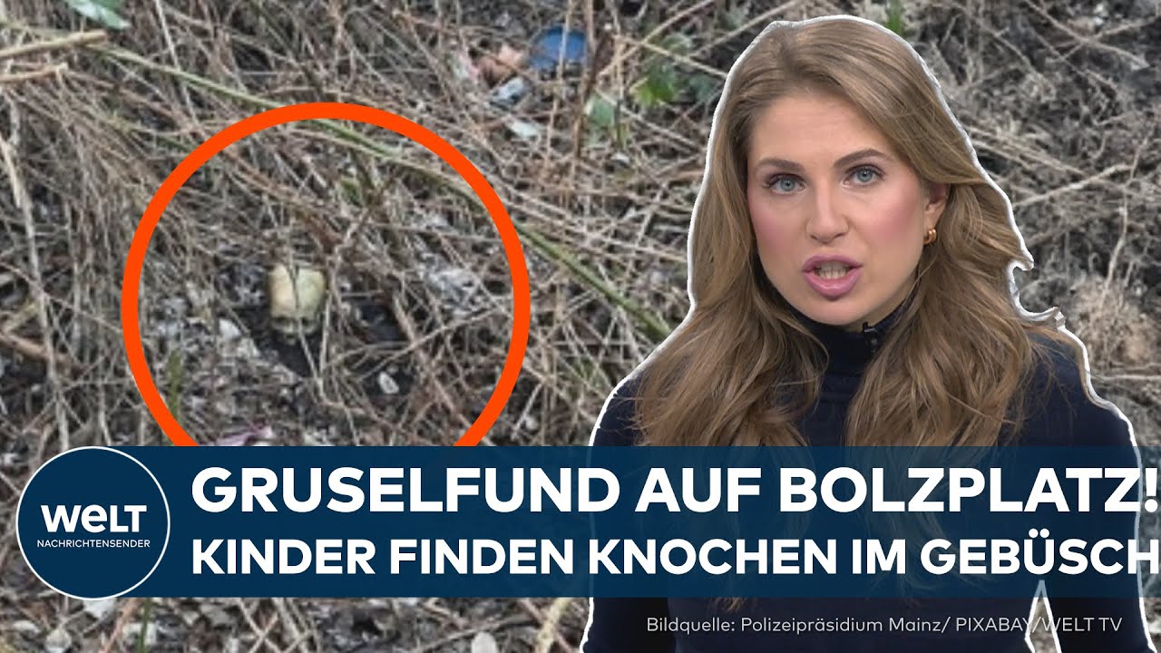 WORMS: Gruselfund auf Bolzplatz! – Kinder finden Knochen im Gebüsch!