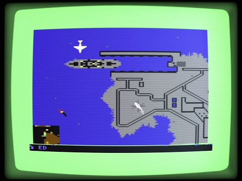 Raid on Bungeling Bay — Brøderbund  (C64  full disk load  C64emu  60Hz  no commentary)
