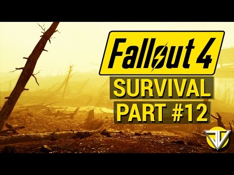 FALLOUT 4: SURVIVAL MODE Let's Play Part 12 - Hunting the COURSER! (PC Gameplay Walkthrough)