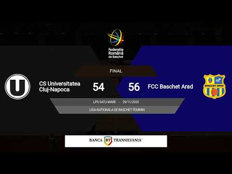 LNBF 2020-2021: Universitatea Cluj-Napoca - FCC Baschet Arad
