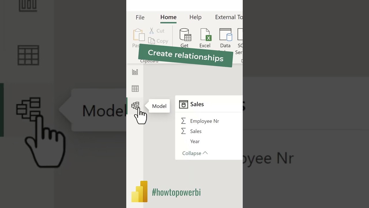 CREATE a Power BI Report A-Z in 1 MINUTE! #powerbi #short