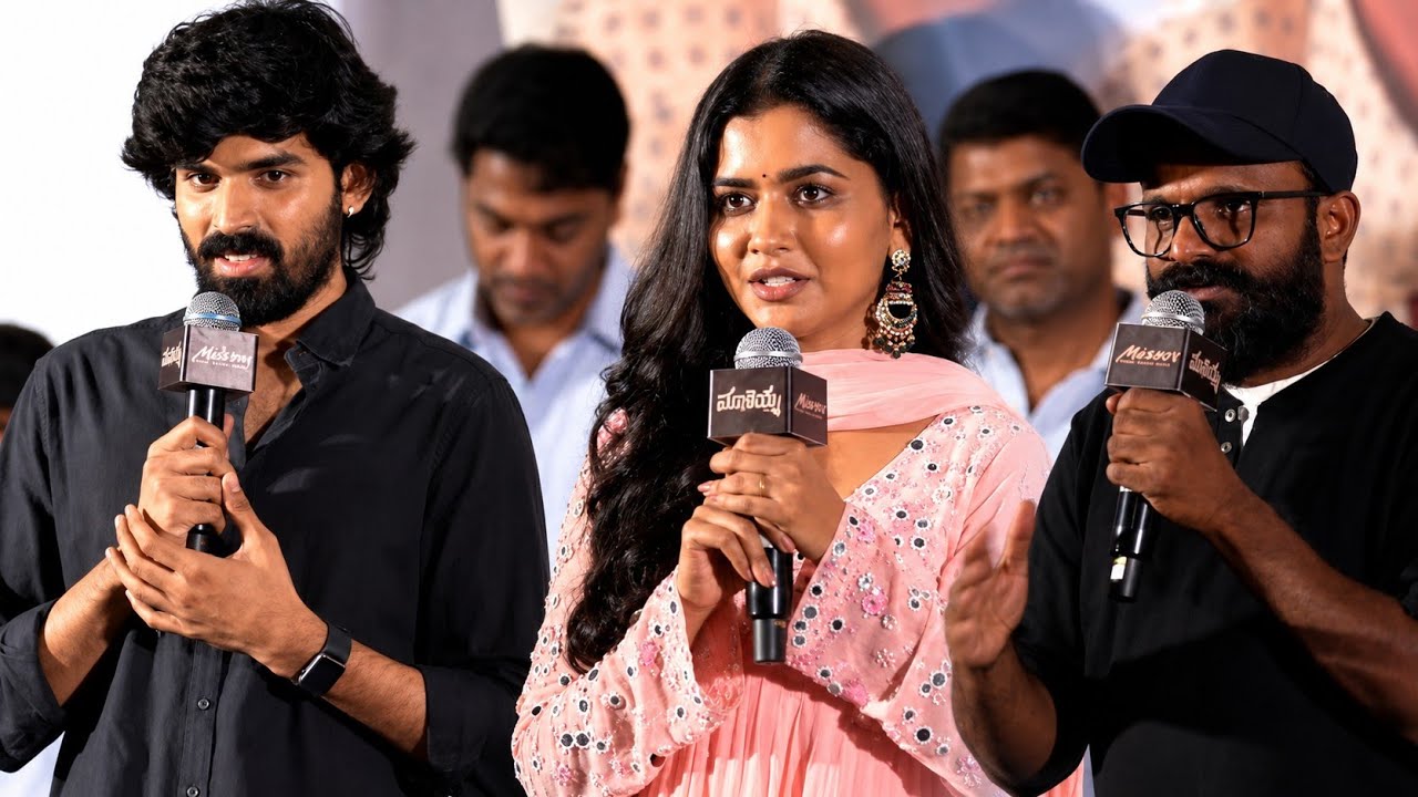 మారెమ్మ - మారి పాట ఆవిష్కరణ కార్యక్రమంలో దర్శకుడు నాగరాజ్ & హీరో మాధవ్ బి & హీరోయిన్ దీపా బాలు ప్రసంగం
