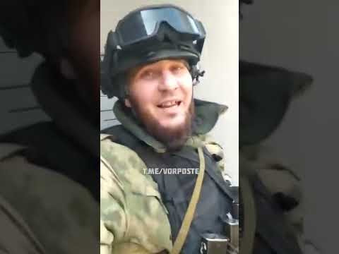 Recent Footage Of Chechen Special Forces Street Fight In Mariupol