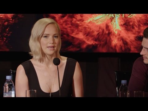 The Hunger Games: Mockingjay Part 2 | full UNCUT press conference (2015) Jennifer Lawrence