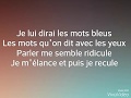 Les Mots Bleus - Christophe (paroles)