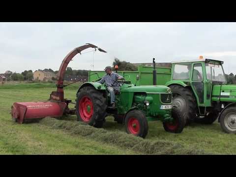 Landb. Lebbe - Ieper - Deutz D55 - Deutz 100 06 - Deutz-Fahr DX 3.60 - New Holland Crop-Chopper 33
