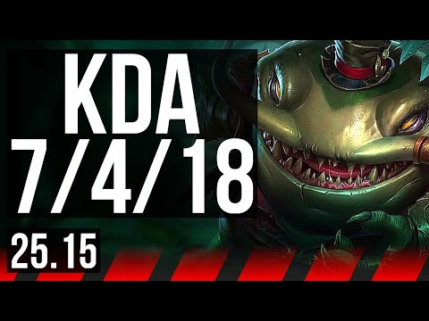 TAHM KENCH vs AATROX (TOP) | 7/4/18 | EUW Master | 25.15