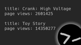 Wikipedia page views as a movie popularity proxy