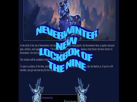 Neverwinter NEW  Lockbox of the Nine!  Check it out! CELESTIAL STAG PC, XBOX, PS4