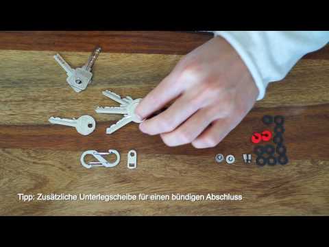 Key Organizer - Montageanleitung by pocklet design