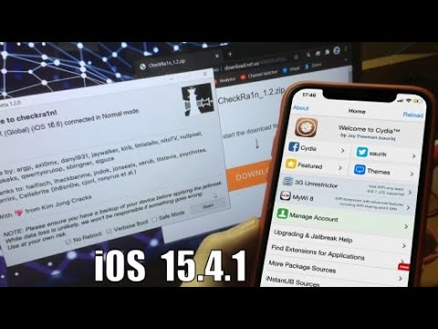 How to Jailbreak iOS 15 - 15.5 CheckRa1n - How to use!