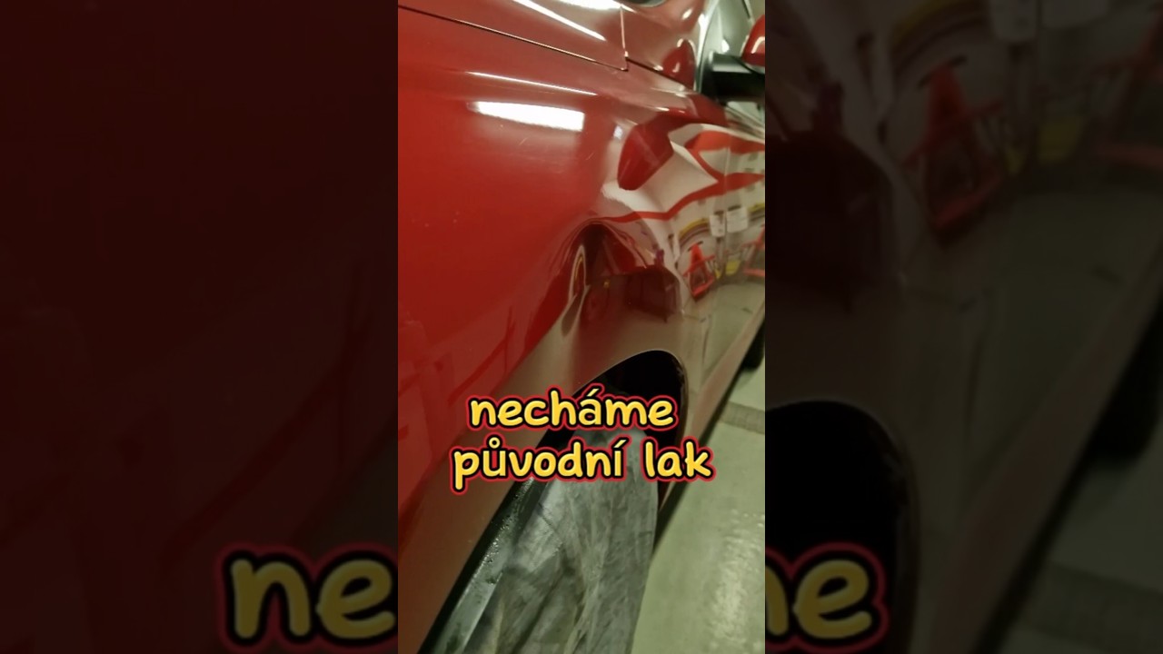 Oprava po autonehodě bez lakování metodou PDR