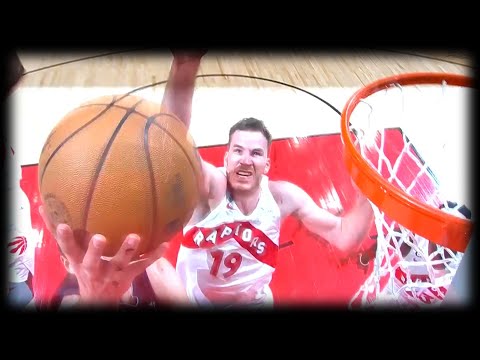 Jakob Poeltl With the Rejection 😤😤 - Raptors vs Magic | Feb 14, 2023