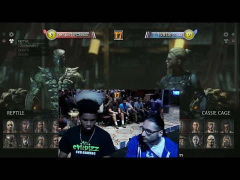 First Attack PR - MKX - EVB DR Gross (Cassie Cage) Vs NYChrisG (Reptile, Kung Jun)
