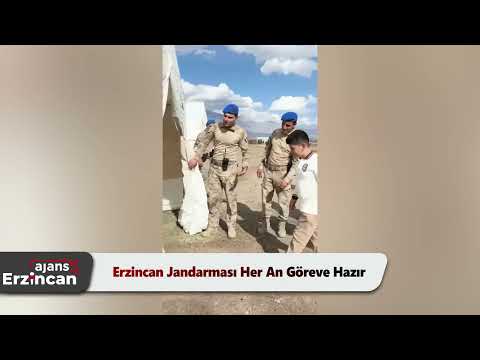 Erzincan Jandarması Her An Göreve Hazır
