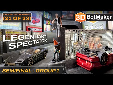 Semifinals off to a SMASHING Start - KotM Diecast Racing