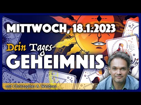 Tagesgeheimnis: 18. Januar 2023 - Tagesorakel mit Runen