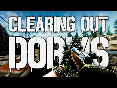 SNIPING DOMINATION AT CUSTOMS DORMS - Escape From Tarkov