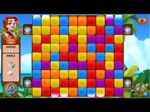 Lost Island Blast Adventure Level 303 - No Boosters