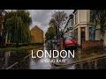 ️1 Hour Walking In The Rain Chiswick London London Walking Tour 4K Daytime Rain Sounds