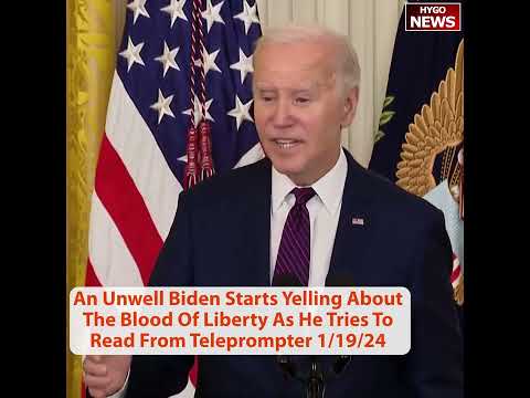 Unwell Biden Yelling, Heavily Slurring Buttigieg Boot-ey-Judge, Rambling Underwater Railroads