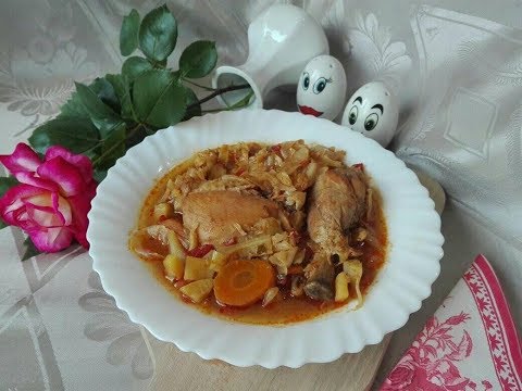 Slatki kupus sa piletinom - Kuhinja Sunčane Staze