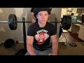 Young cowboy benches 315LBS