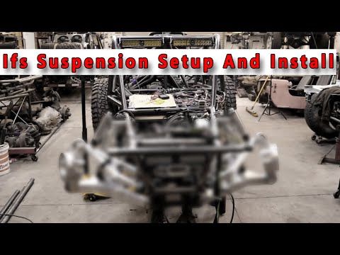 The King of the Hammers Ultra4 4400 IFS Build gets its front Suspension - Build Update Part 14