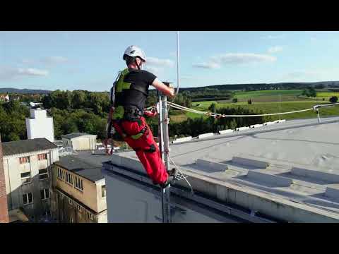 Guided type fall arrester TWINSTOP® - fall protection by MKL-Technik