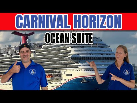Thumbnail for Carnival Horizon Ocean Suite Cabin 7250 | Tall Man's Cruise Adventures