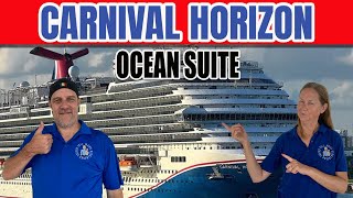 Carnival Horizon Ocean Suite Cabin 7250 | Tall Man's Cruise Adventures