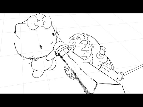 Hello kitty vs Goodbye kitty [Animation Final]