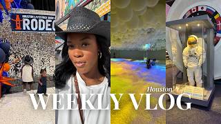 Weekly Vlog| Houston Trip, Houston Rodeo, Children's Museum, NASA Centre, Things to do in Houston