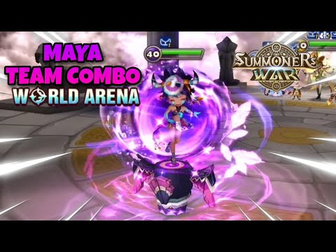 Maya Team Combo in World Arena Ep. 2 - Summoners War