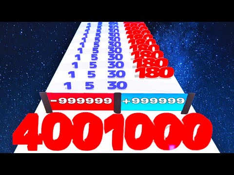 Number Master vs Crowd Number Run 3D - Number Running Game (Math Games) Max Level