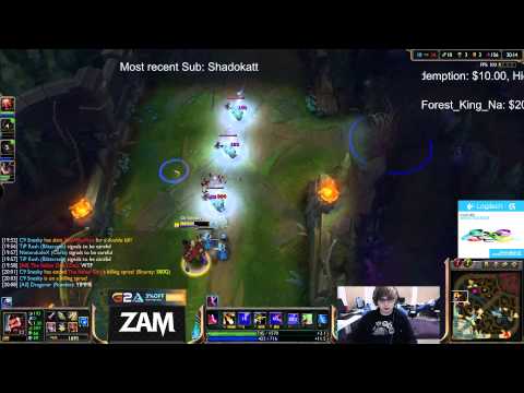 C9 Sneaky - Graves vs Kalista - Bot - Full Game