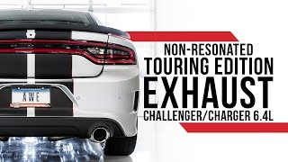 AWE Non-Res Touring Edition Exhaust for '15+ Dodge Challenger/Charger 6.4L (392, Scat Pack)