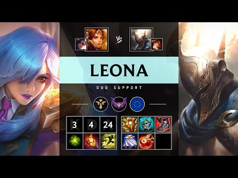 Leona Support vs Pantheon - EUW Master Patch 25.12