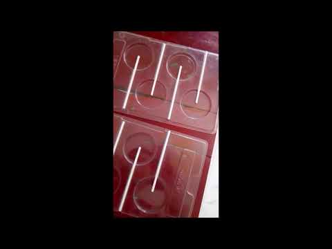 Personalised Chocolate lollipops