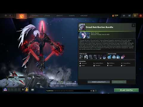 DOTA 2: NEW ARCANA 2021 "Drow Ranger: Dread Retribution"