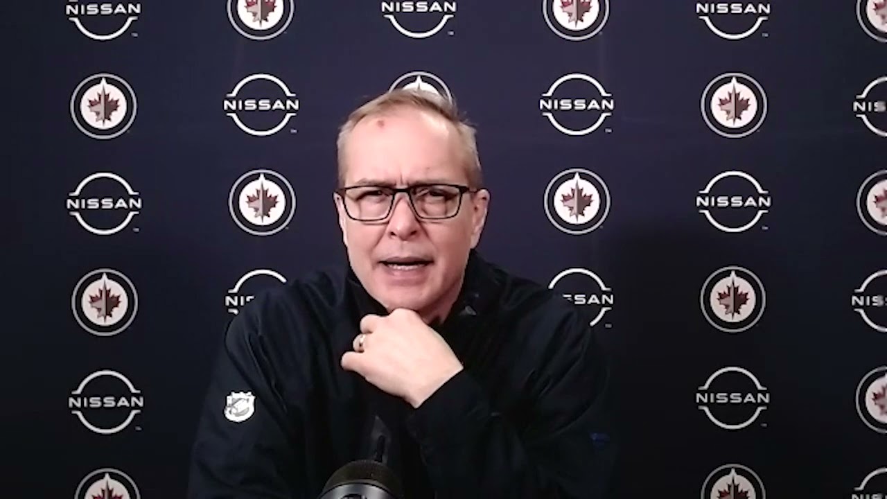 Winnipeg Jets Practice Report media availability: Coach Paul Maurice