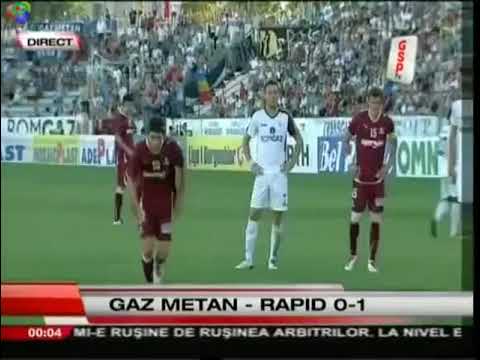 Rezumat Etapa 6 2010-2011 Gaz Metan Medias - Rapid Bucuresti 0-1