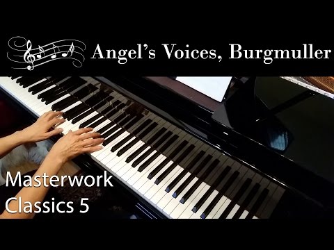Angel's Voices, Burgmuller (Intermediate Piano Solo) Masterwork Classics Level 5