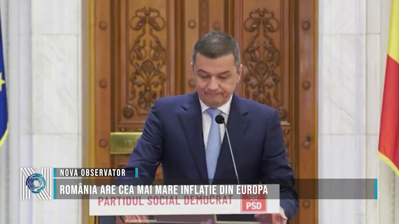 România are cea mai mare inflație din Europa
