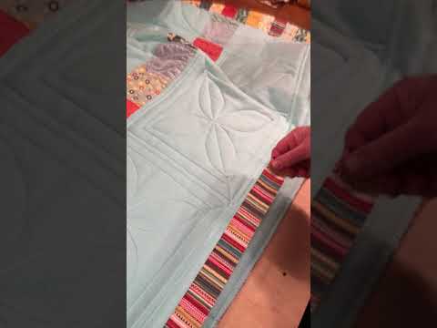 Binding annähen vorbereiten