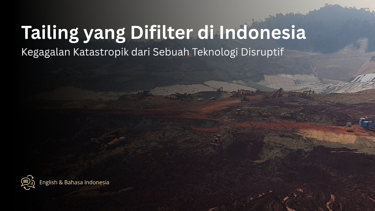 Tailing yang Difilter di Indonesia: Kegagalan Katastrofik dari Teknologi Disruptif