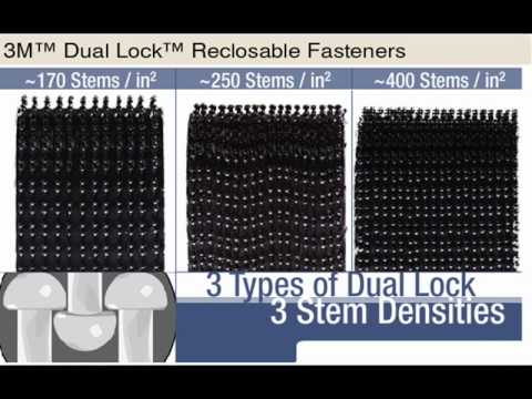 3M™ Dual Lock™ Reclosable Fasteners: Strength Options