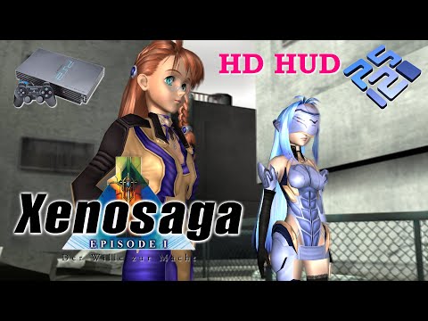 Xenosaga Episode I: Der Wille zur Macht~HD HUD | PCSX2 1.7.2754 | 4K Full Blending Widescreen PS2 PC