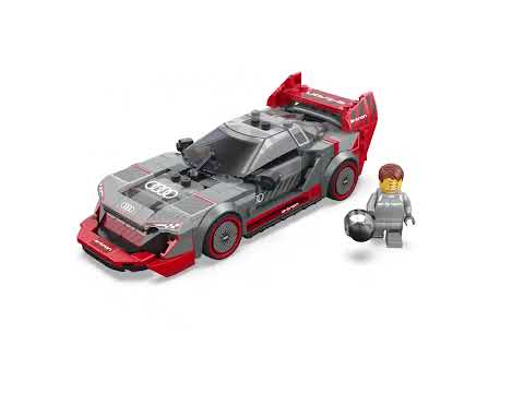 Vidéo LEGO Speed Champions 76921 : Voiture de course Audi S1 e-tron quattro